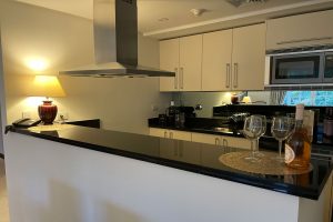 Residential apartments for sale Cortijo Los Laureles granite finishes kitchen